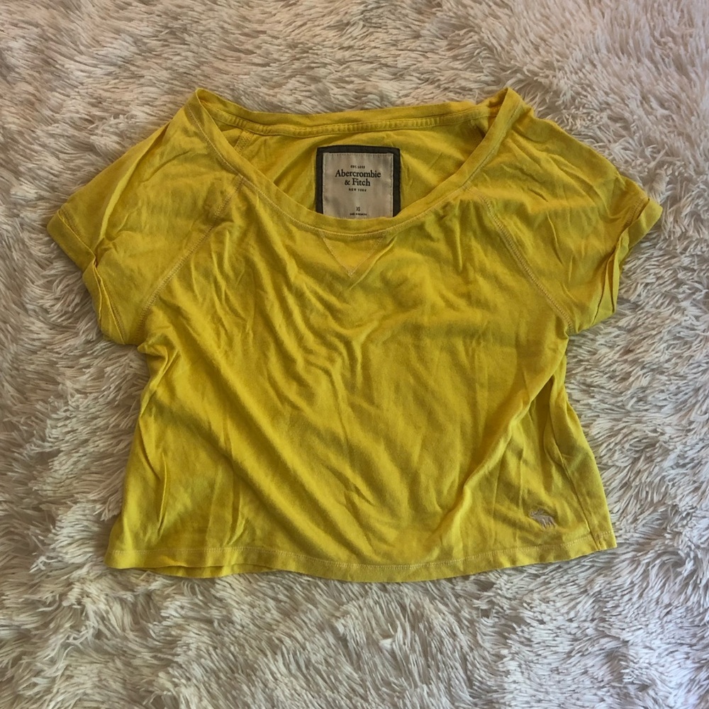Yellow T-shirt from Abercrombie